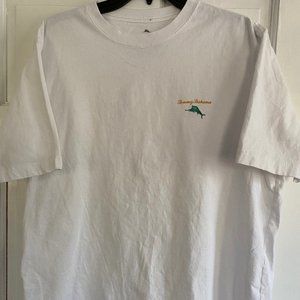 MEN'S TOMMY BAHAMA White Logo Tee